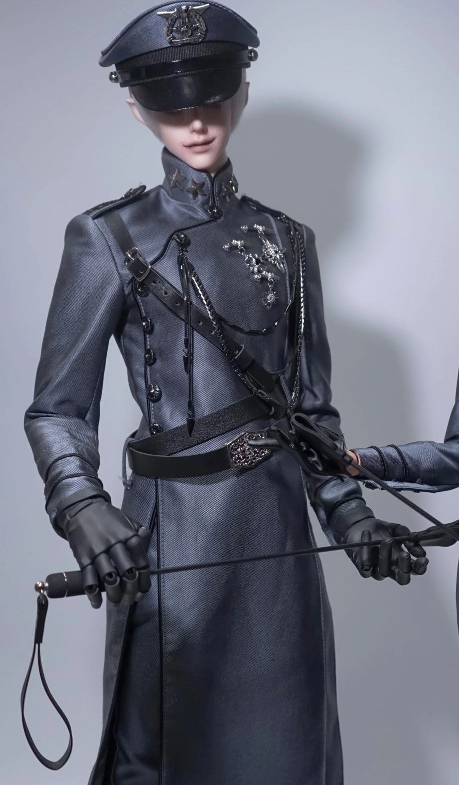 期間限定】[Falcon] Silver Black Set+ Hat: SD17（SD17 Boy）｜DOLK