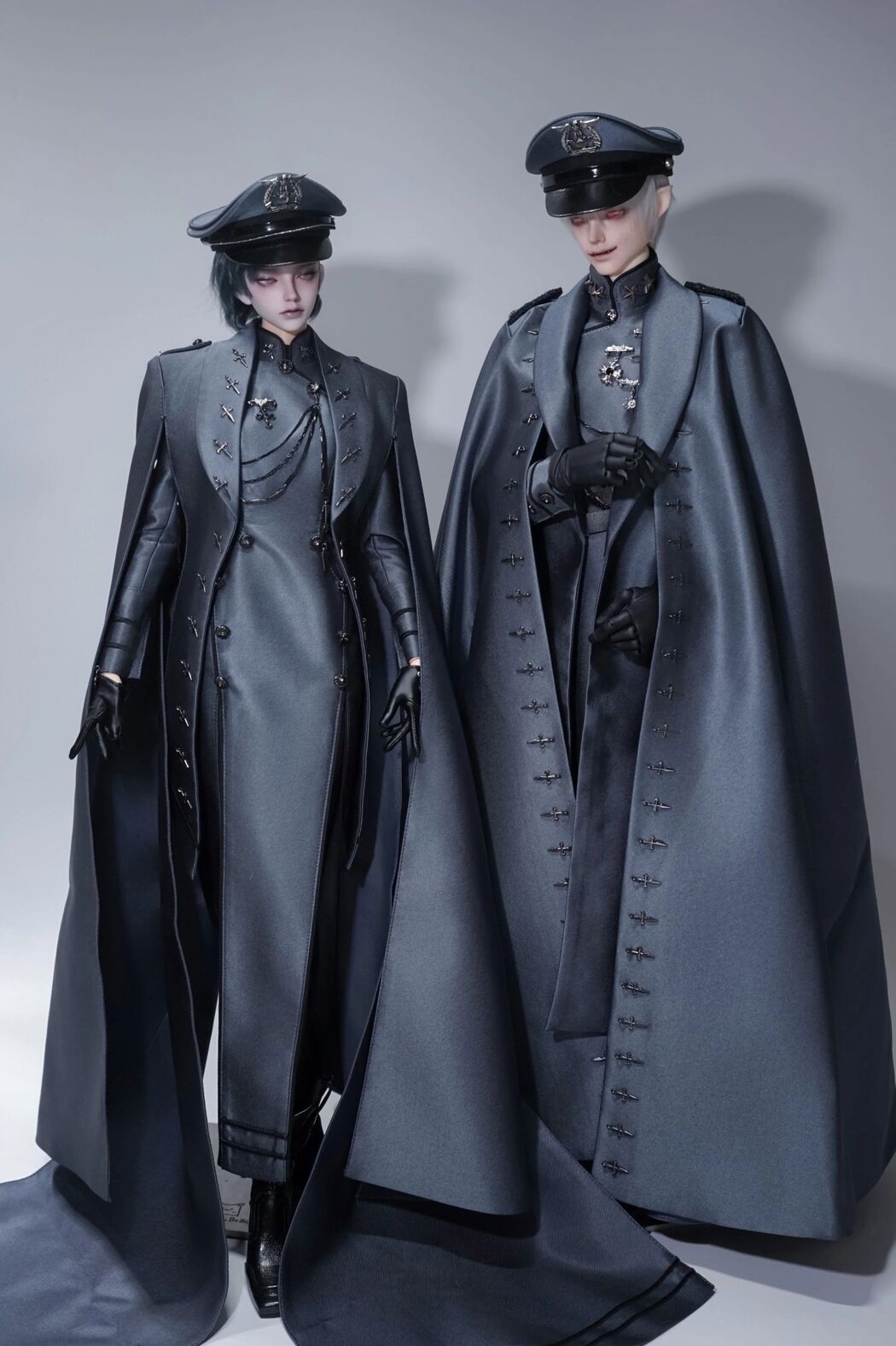 期間限定】[Falcon] Silver Black Set+ Hat: SD17（SD17 Boy）｜DOLK