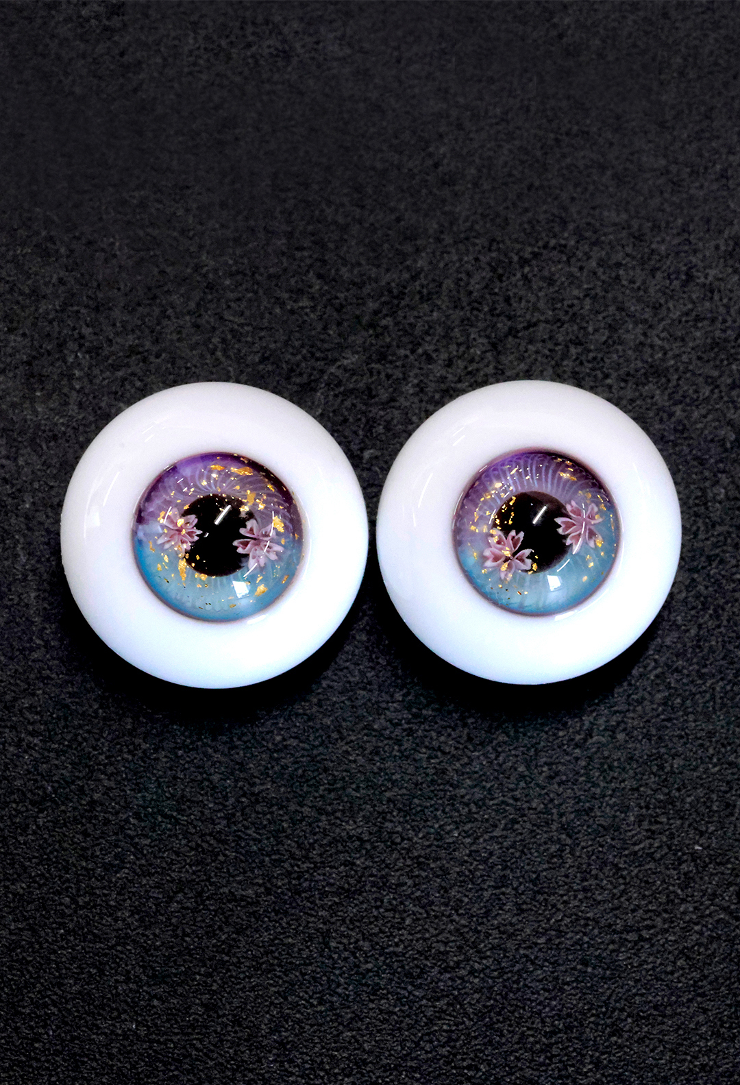 DOLK×MIYABI GLASS STUDIO】桜アイ Premium 2026 ver. 金箔散 - 16mm