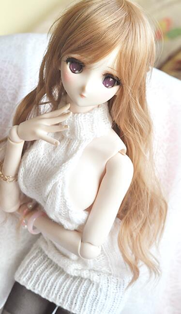 BackOpen knit (Black) 60cm（SD13 Girl）｜DOLK（ドルク）