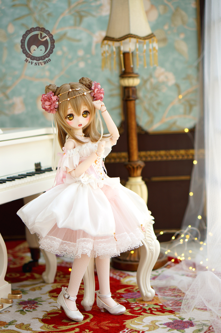Summer princess dress(pink) 40cm(MSD/MDD)｜DOLK（ドルク）