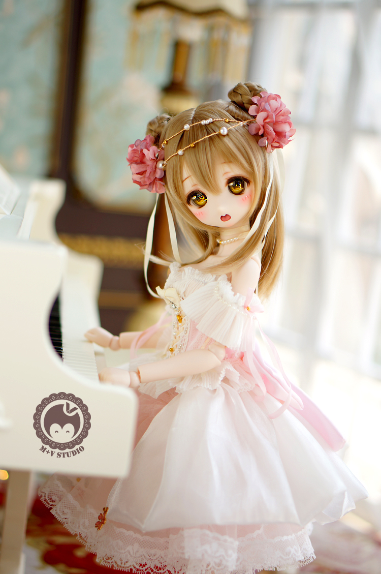Summer princess dress(pink) 40cm(MSD/MDD)｜DOLK（ドルク）