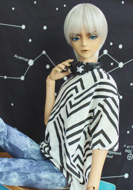 loosely T-shirt (monochrome) 60cm(SD13)｜DOLK（ドルク）