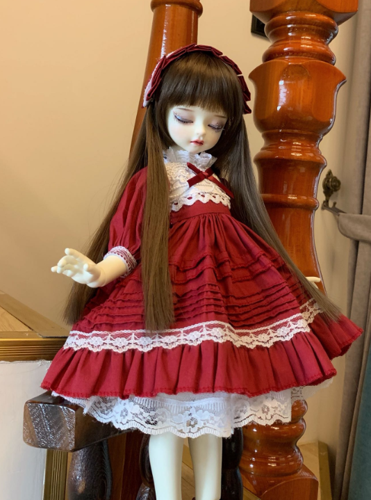 classical Red dress 40cm(MSD,MDD)｜DOLK（ドルク）