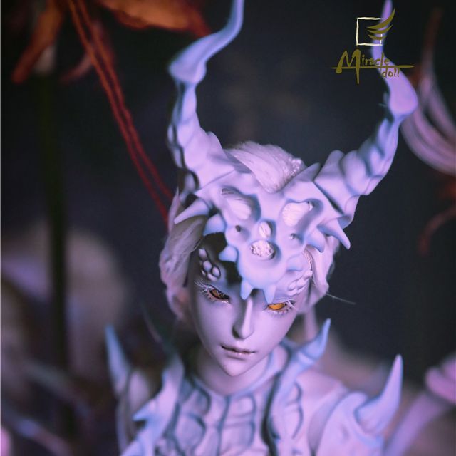 ハンドメイド・アートドール「くもくもあくま」 蜘蛛モチーフの