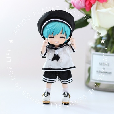 水兵服（ブラック） 10cm（ob11）｜DOLK（ドルク）