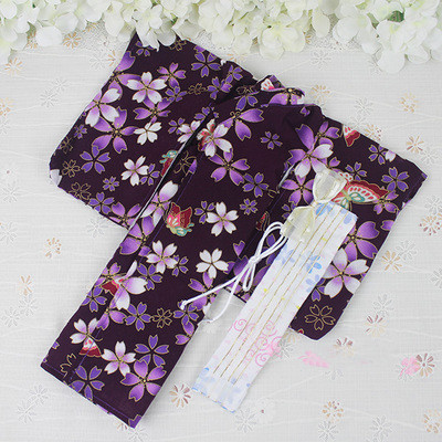 浴衣（紫桜） 60cmGirl(1/3)｜DOLK（ドルク）
