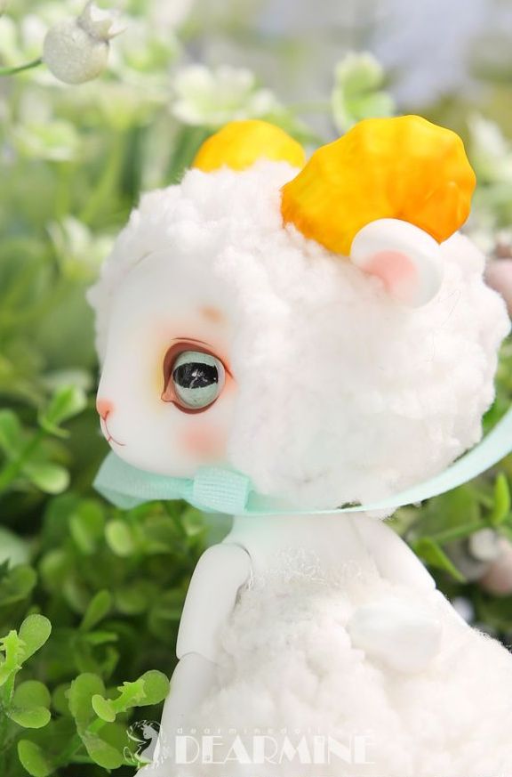 DOLK×DEAR MINE】Fuwafuwa LORENZ bean CE14 Cat green Eye - 春の特別 