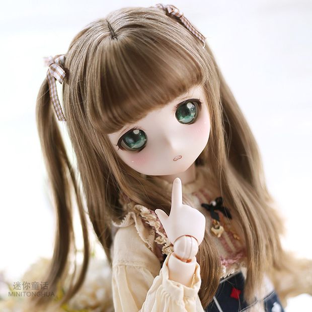 ハーフツインテール Coffeebrown 7 8inch Dolk ドルク