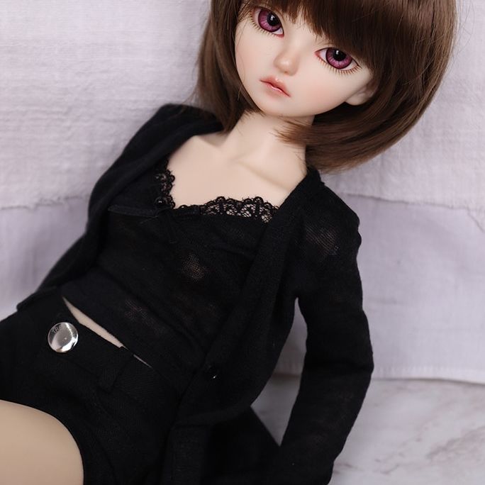 COSMOS Cardigan_Black[MSD](fits MSD, SDM, MDD) （MSD・MiniDD