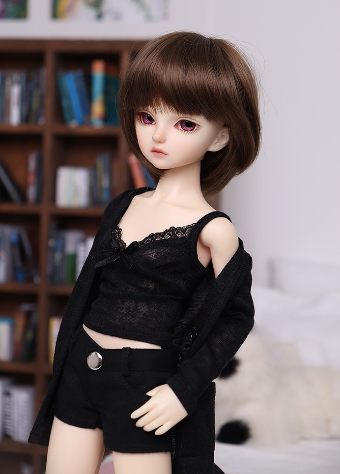 COSMOS Cardigan_Black[MSD](fits MSD, SDM, MDD) （MSD・MiniDD