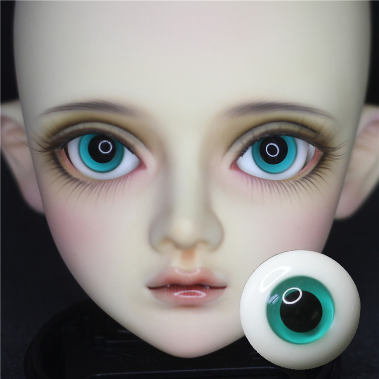 グラスアイ（ブルーグリーン）【14mm】｜DOLK（ドルク）