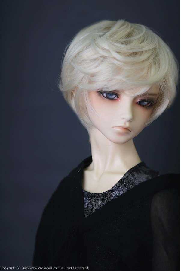 数々の賞を受賞 BJD CROBI ウィッグ Milky Blond 9-10inch aob.adv.br