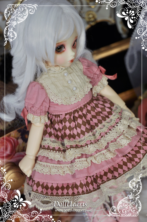 幼SD スーパードルフィー ドルク DOLK ウィッグ ドレス パターン 