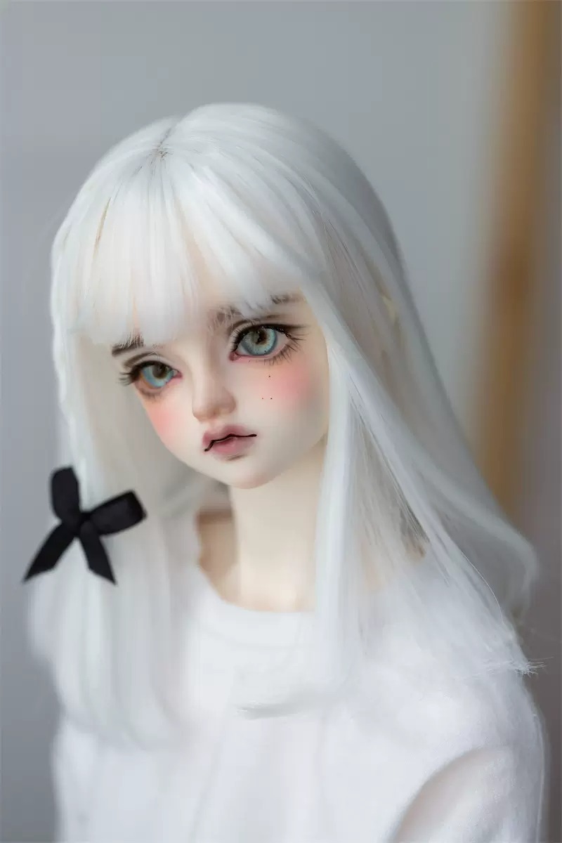 片網リボン白(8.5-9inch/21.5-23.5cm)｜DOLK（ドルク）