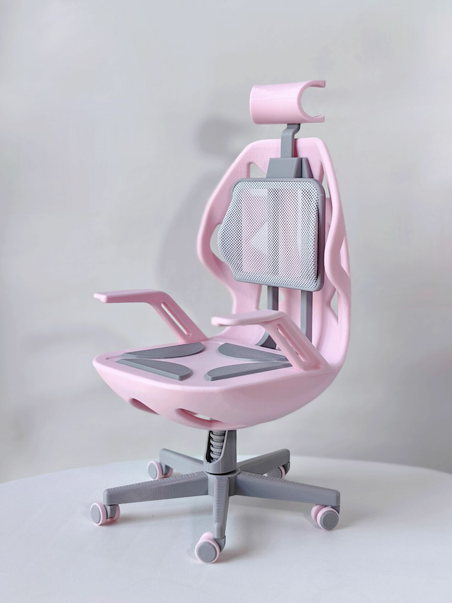 家具】ゲーミングチェア：ピンク（40cm,MSD,MDD対応）（MSD・MiniDD