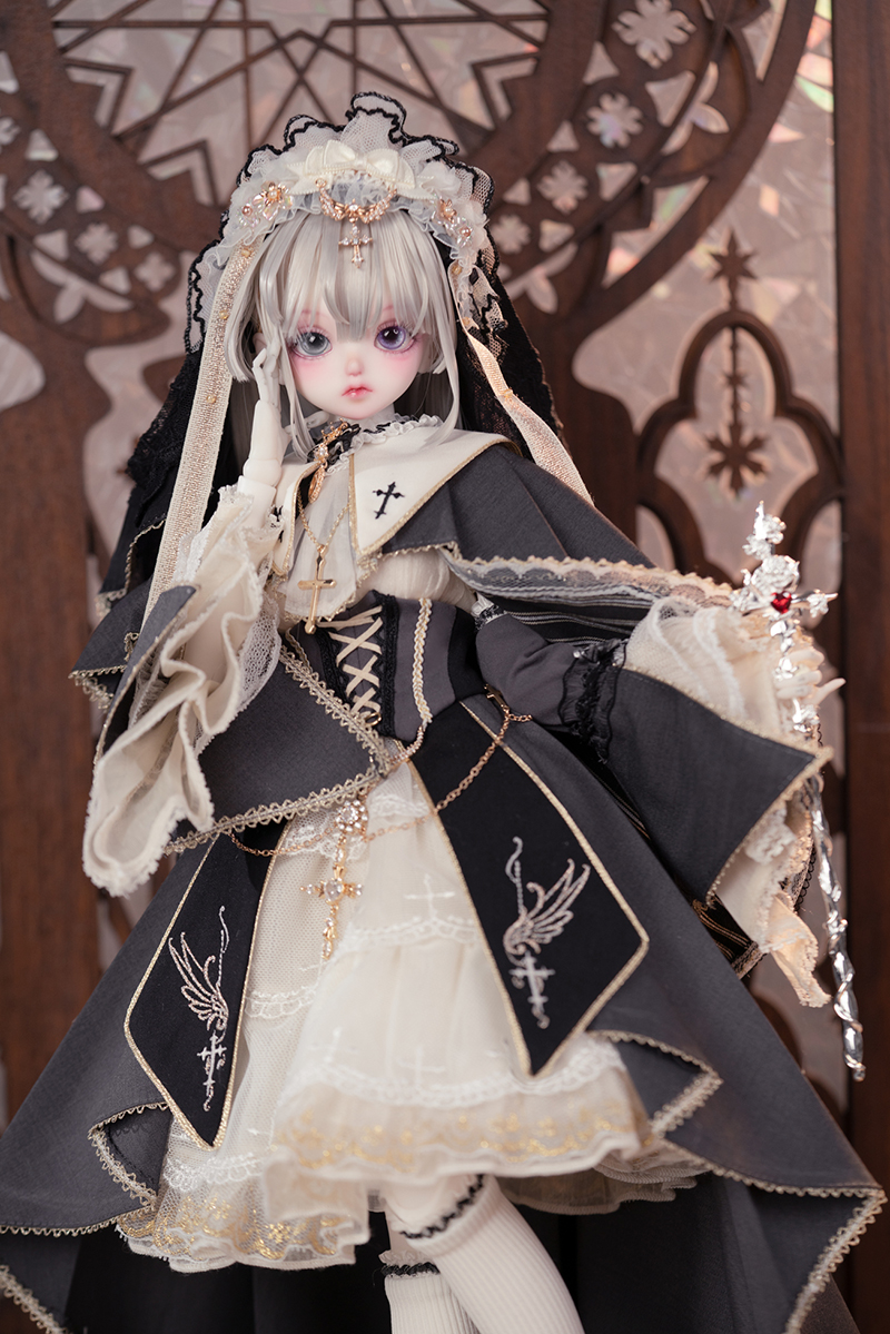 ファンタジックシスタードレス：灰燼聖女（40cm,MSD対応） ファンタジックシスタードレス：灰燼聖女（40cm,MSD対応）（MSD