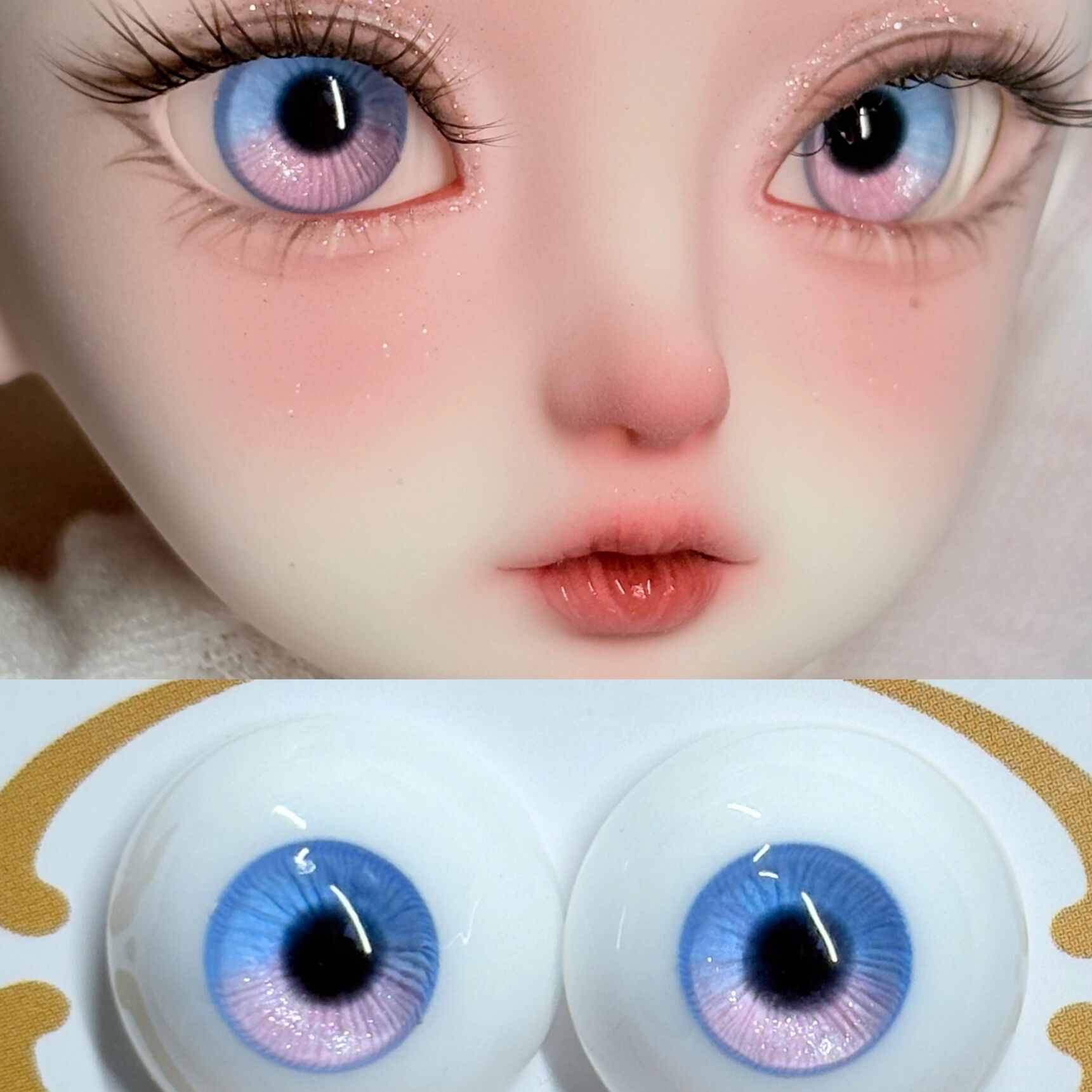 その他 DOLK シエスタカラーアイ：ブルーピンク（16mm）｜DOLK（ドルク）