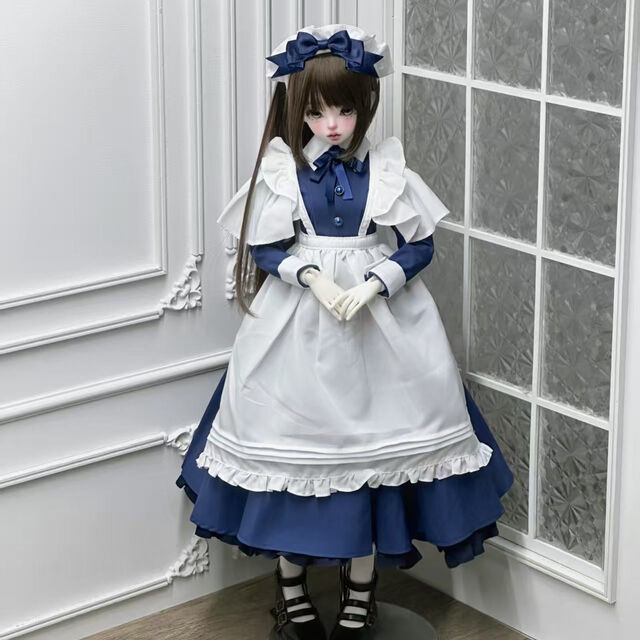 ロイヤルメイドドレスセット：ブルー（40cm対応）（MSD）｜DOLK（ドルク）