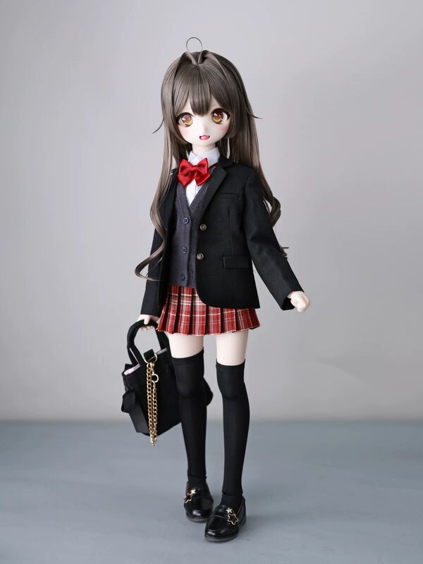 女学園制服：黒×紅（40cm,MDD対応）（MiniDD）｜DOLK（ドルク）