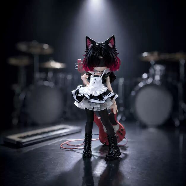 びくとるさん専用 ブラインドメイドドレスセット（20cm対応サイズ）（YoSD）｜DOLK（ドルク）