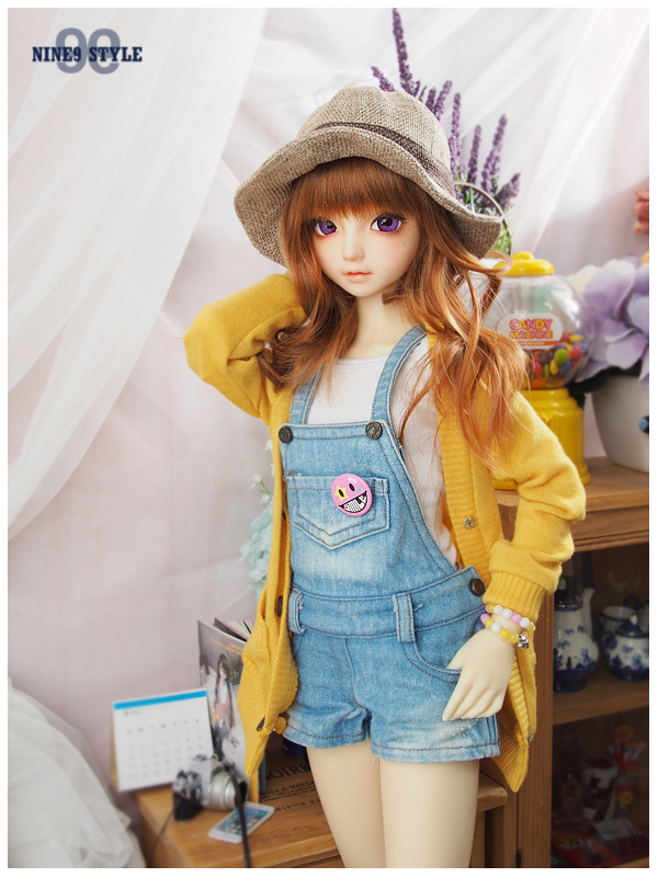 SD13/G] Colorful cardigan Girl (Yellow)｜DOLK（ドルク）