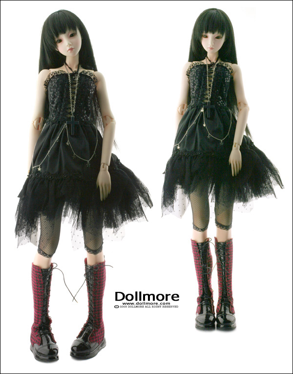 新品正規品[Dollmore] 球体関節人形 Glamor Model Doll - Origin of Violet ; Tattoo Nayuta - LE10 本体