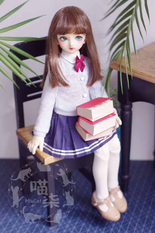 school Girl Blue 40cm(MSD,holiday) ｜DOLK（ドルク）