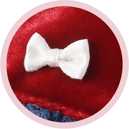 キティのリボンモチーフ