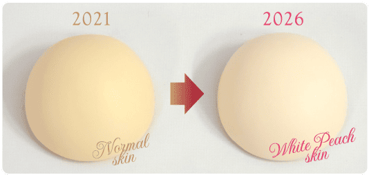 2021 Normal skin 2026 white peach skin