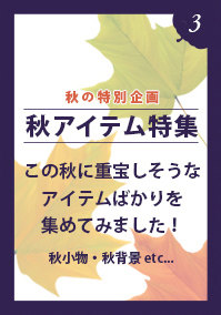 秋物特集はこちら