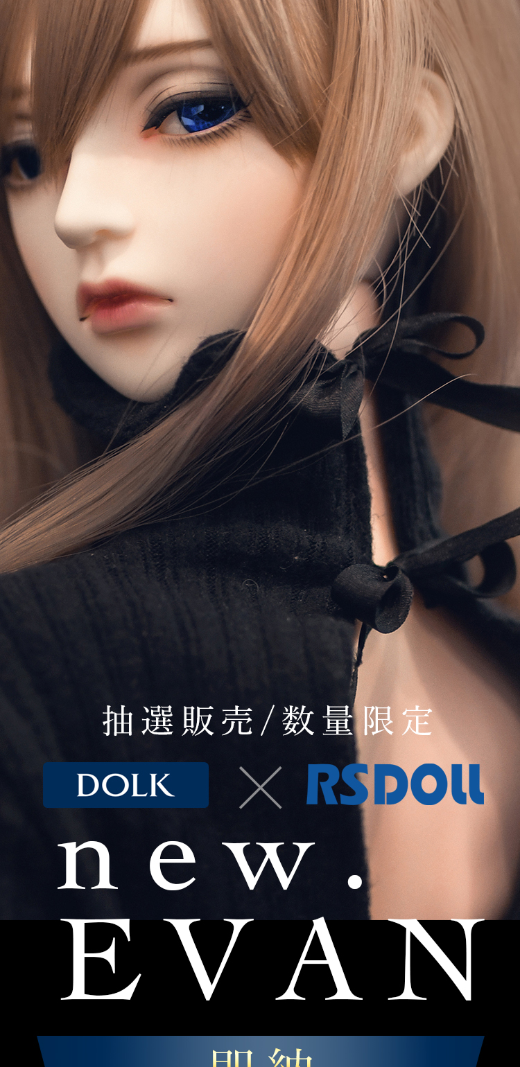 DOLK×RSDOLL｜NEW EVAN White Skin Girl ver. Limited Fullset 即納