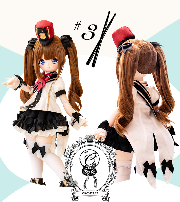 DOLK×PUYOO DOLL×MitsuRoma×CALULU｜KUMAKO Marching Band ver. Limited 特別再販 -  DOLK（ドルク）